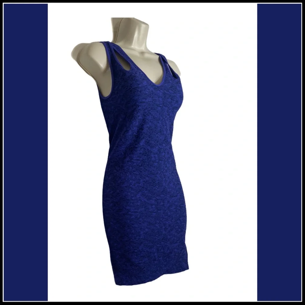 NWT BCBGeneration PERIBLU TWIST TANK BODYCON DRESS - Picture 2 of 10